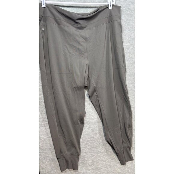 Athleta Womens Headlands Hybrid Pants‎ Joggers Size 24 3X Blue Gray - Picture 7 of 9